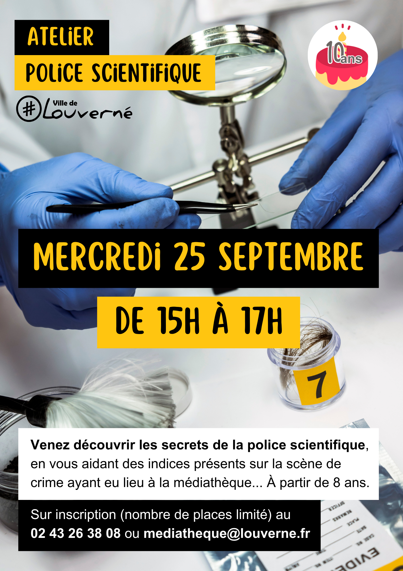 Atelier police scientifique