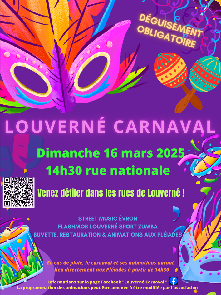 3ème édition du carnaval louvernéen