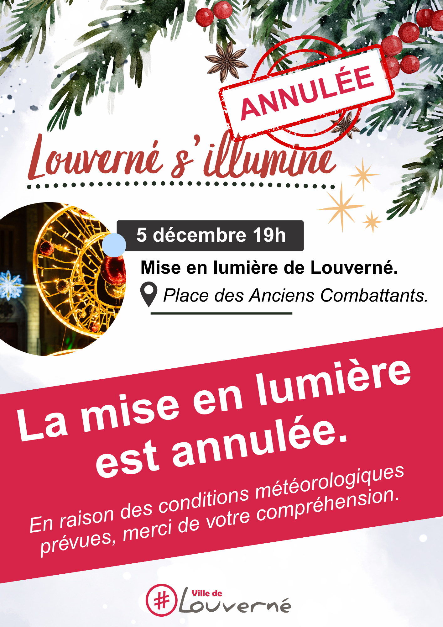 ANNULATION - Louverné s'illumine