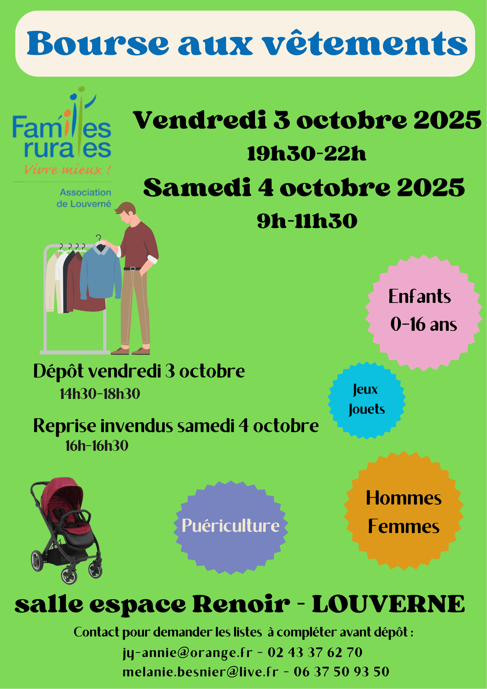 Bourse aux vêtements automne-hiver