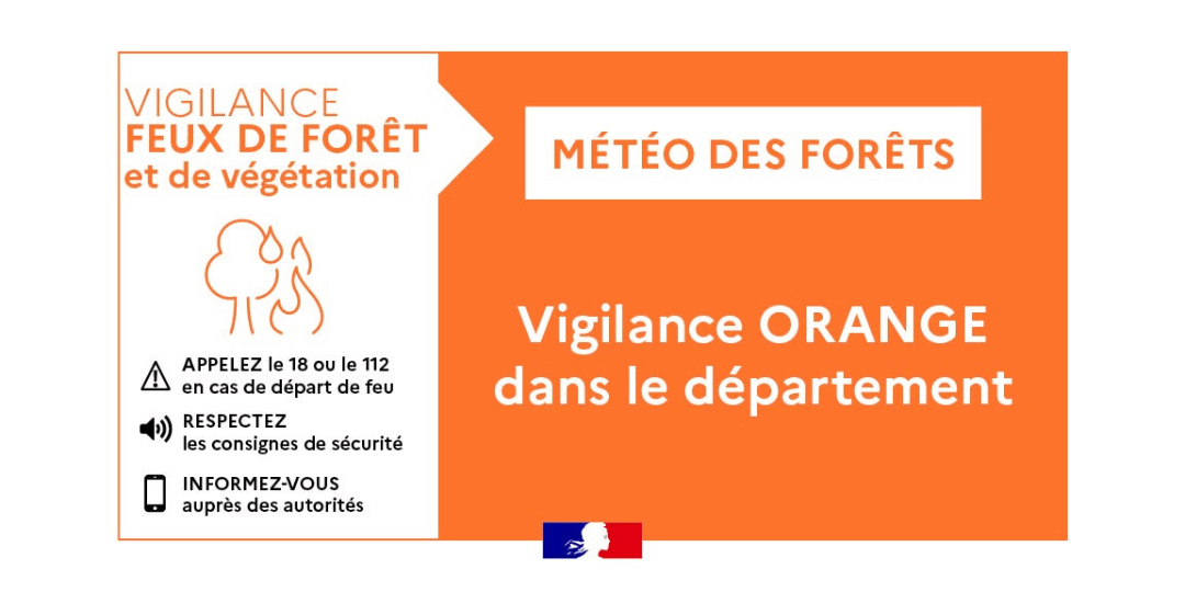 Vigilance feux de forêt et de végétation