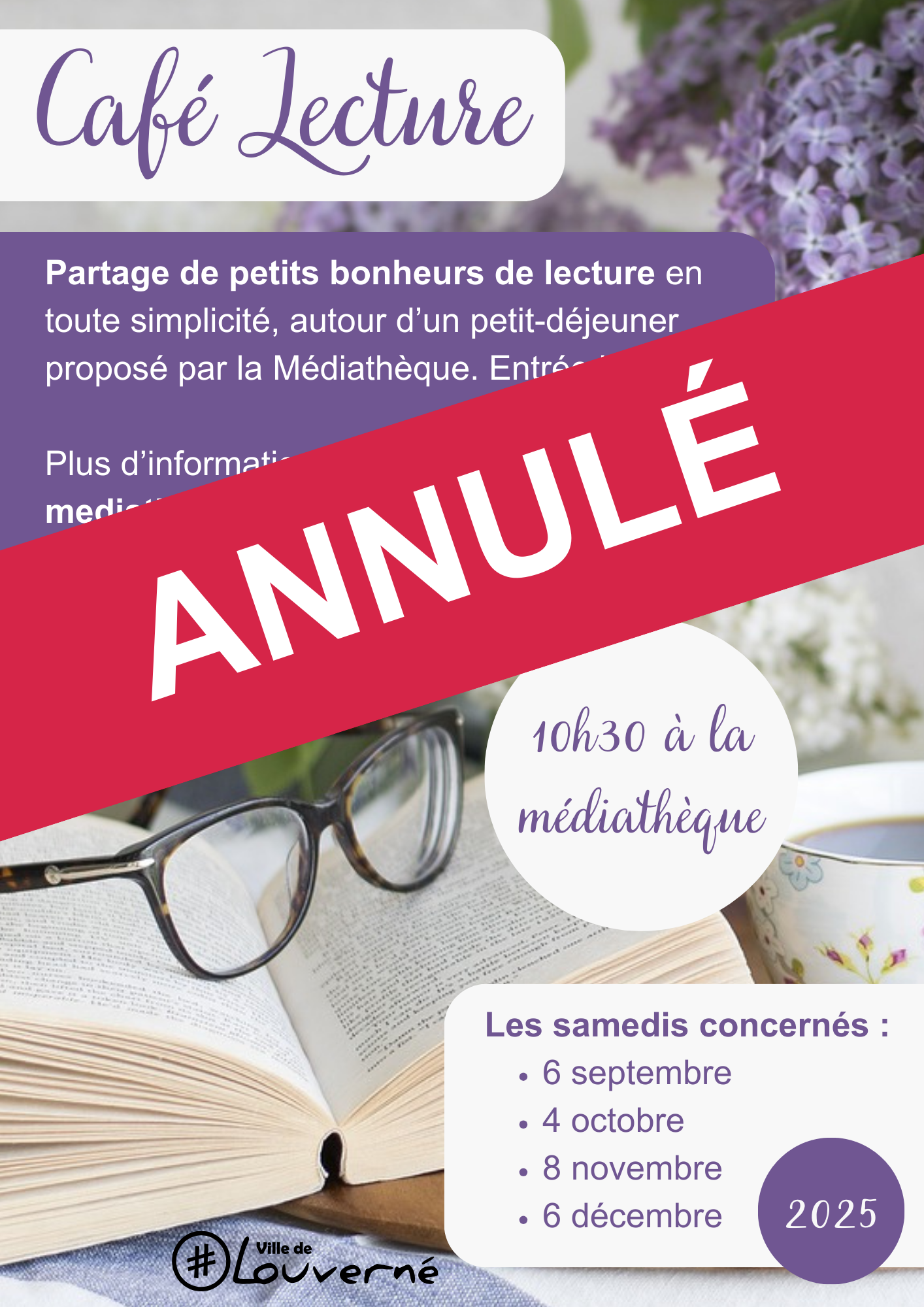 Café lecture (annulé)