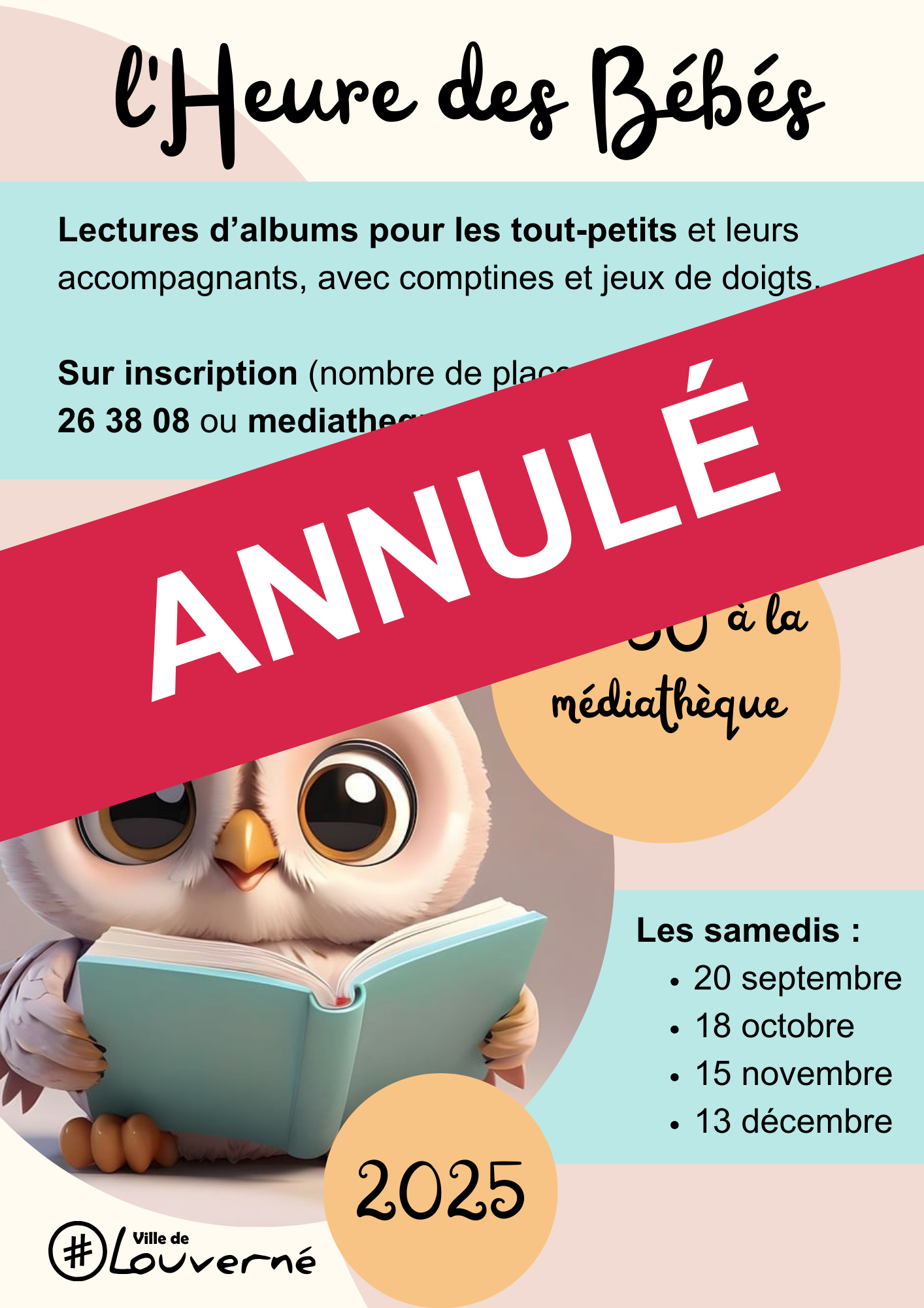 Heure des bébés (annulé)