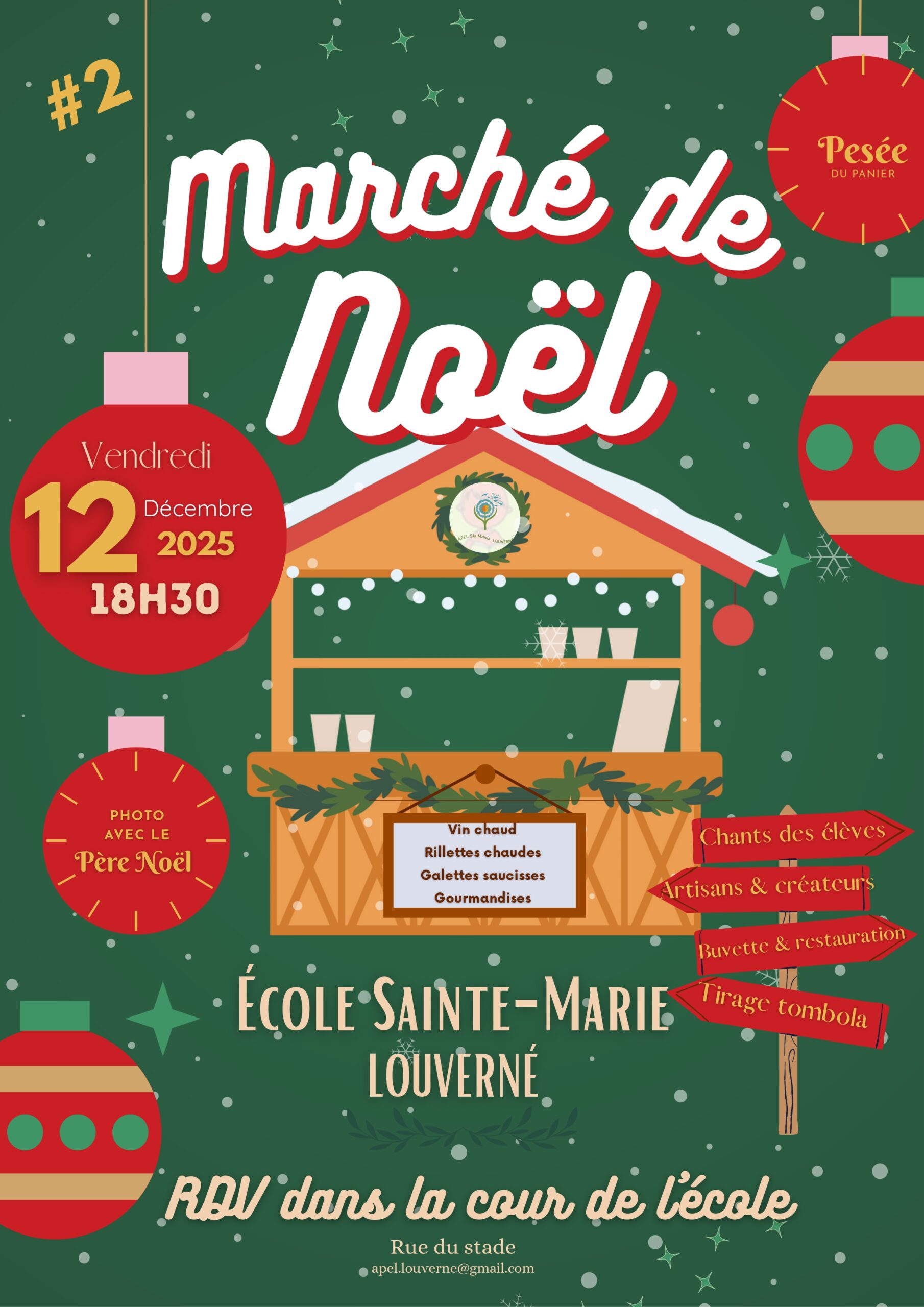 Marché de Noël - École Sainte-Marie