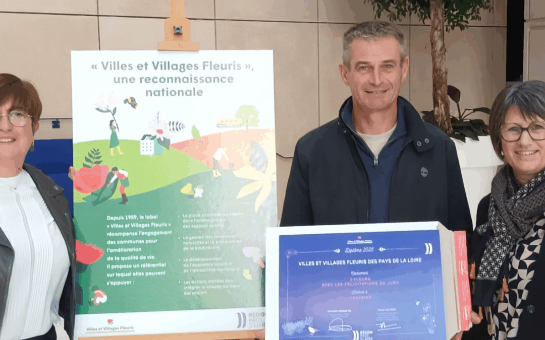 La commune conforte ses 3 fleurs avec les félicitations du jury