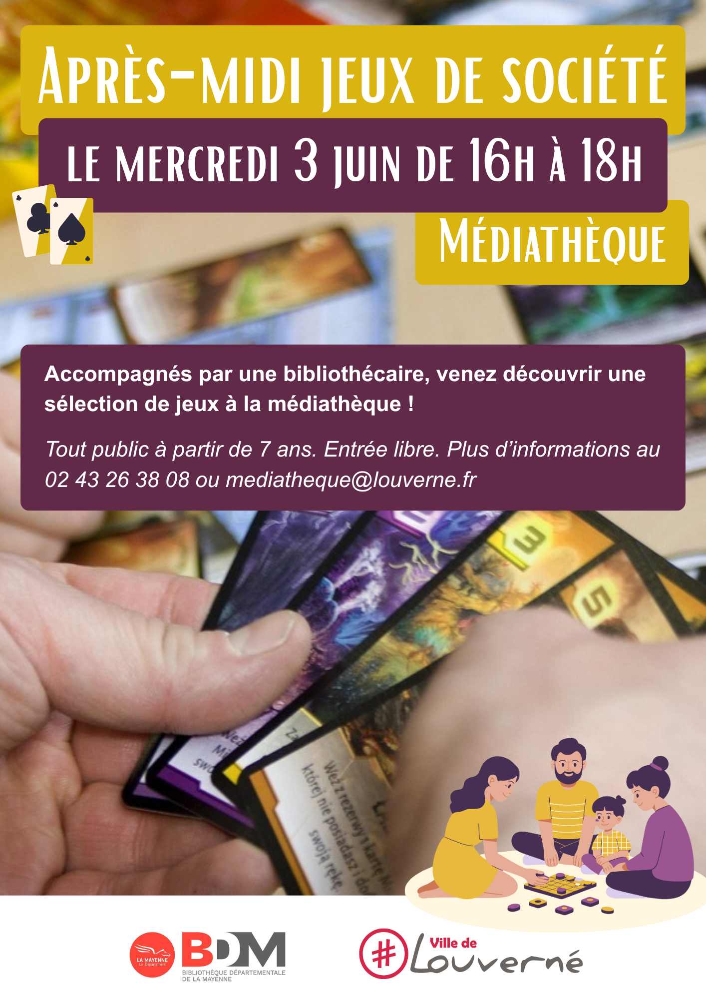 Après-midi jeux de société