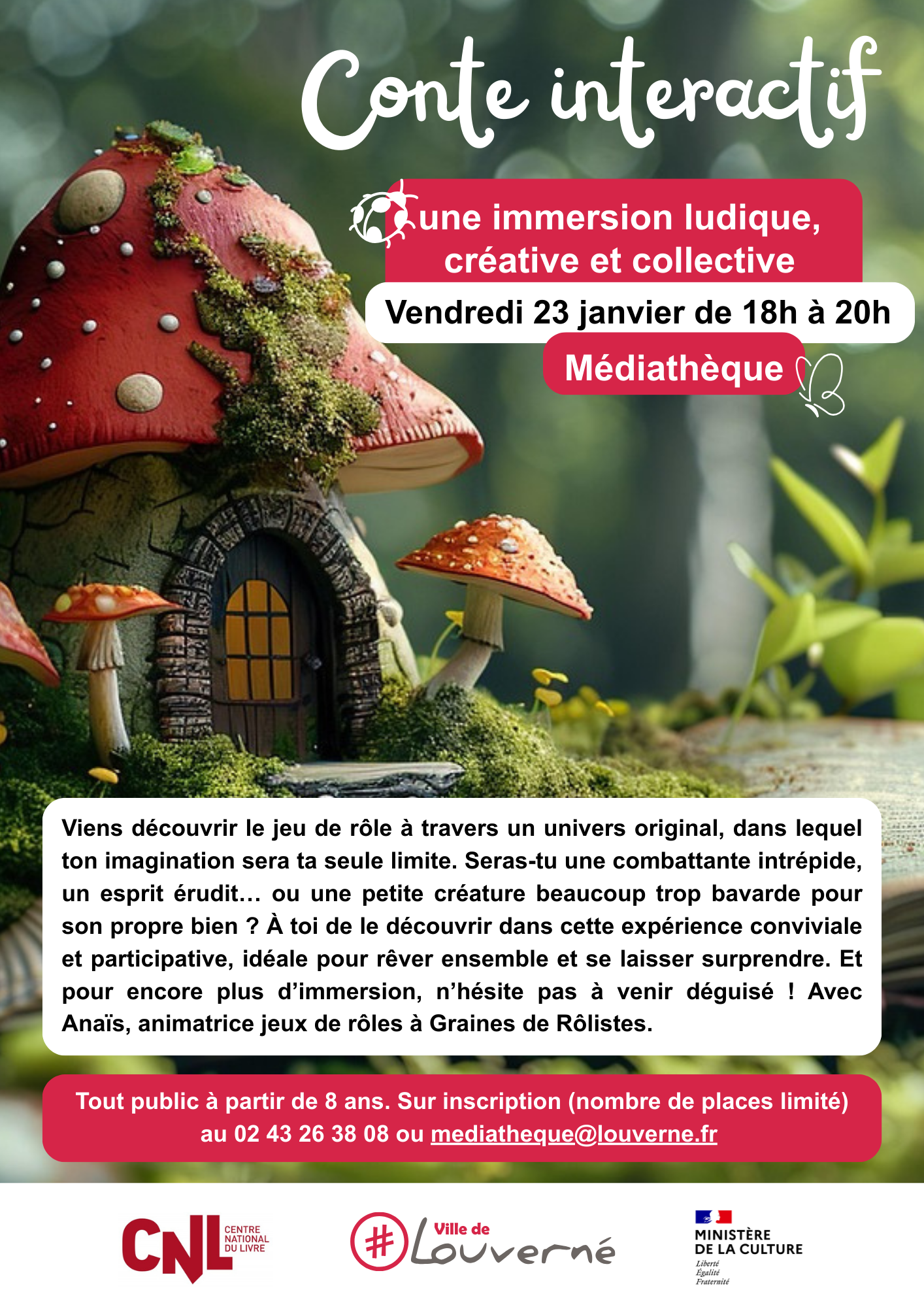 Conte interactif : une immersion ludique, créative et collective