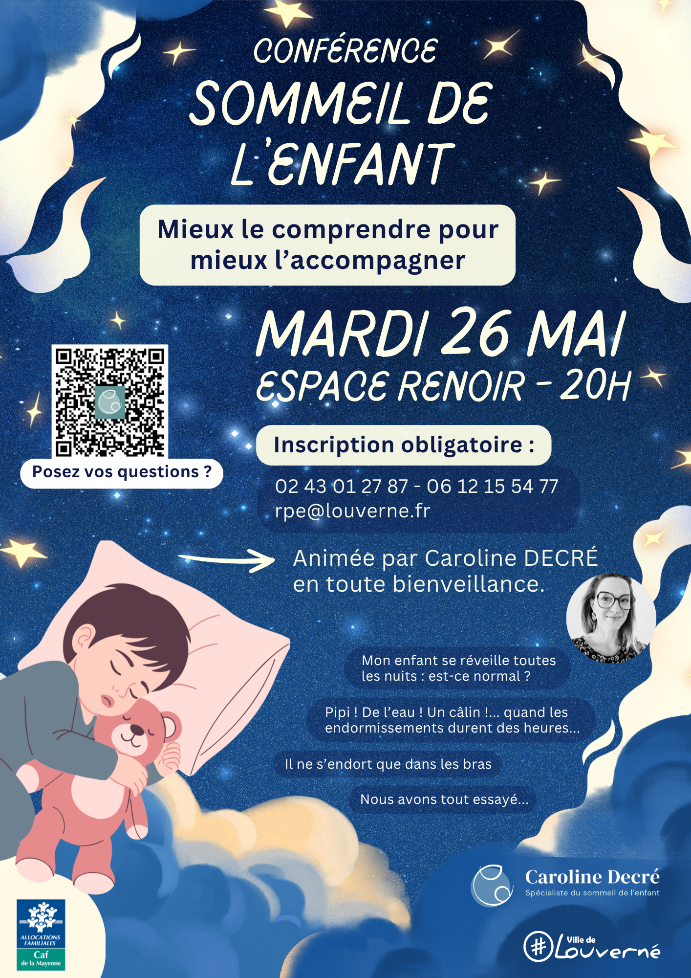 Conférence : Sommeil de l'enfant
