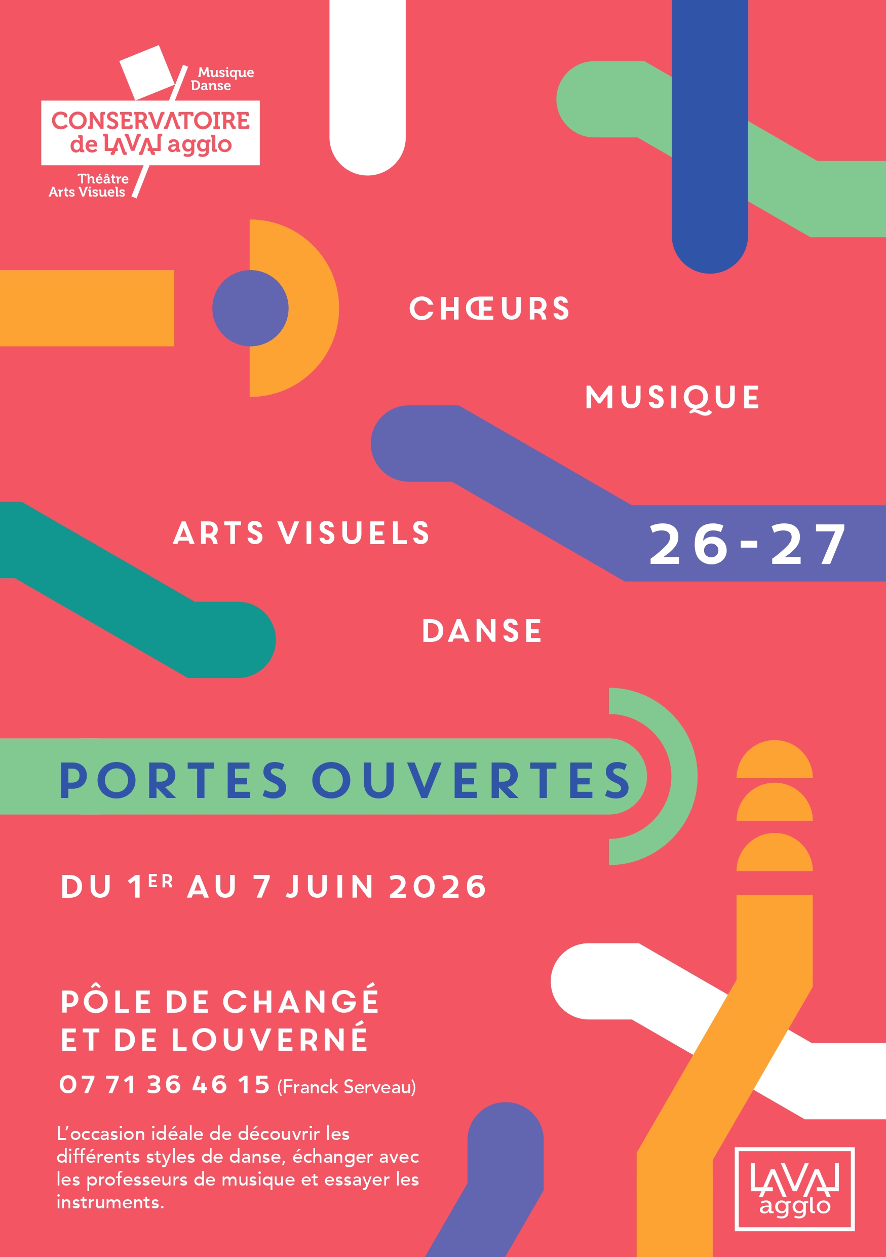 Portes Ouvertes 2026 : Musique, Danse & Arts Visuels
