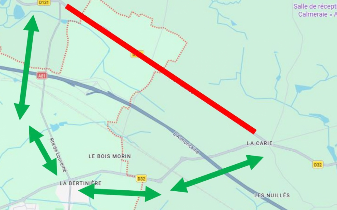 FERMETURE TEMPORAIRE DE LA RD 131